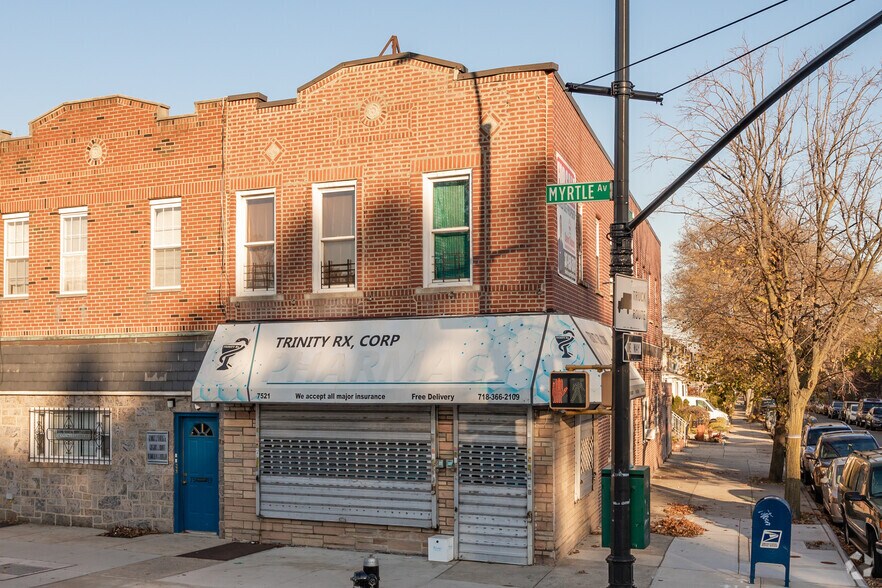 75-21 Myrtle Ave, Glendale, NY for sale - Building Photo - Image 1 of 3