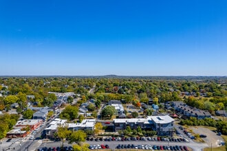 1898 Eastland Ave, Nashville, TN - AERIAL map view