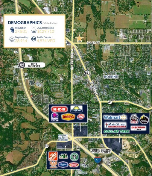 136 Alder, Boerne, TX à vendre - Photo du bâtiment - Image 1 de 1