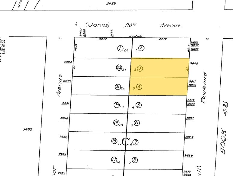 9811 MacArthur Blvd, Oakland, CA for sale - Plat Map - Image 3 of 32