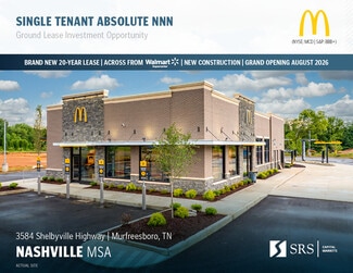 Plus de détails pour 3584 Shelbyville Hwy, Murfreesboro, TN - Commerce de détail à vendre