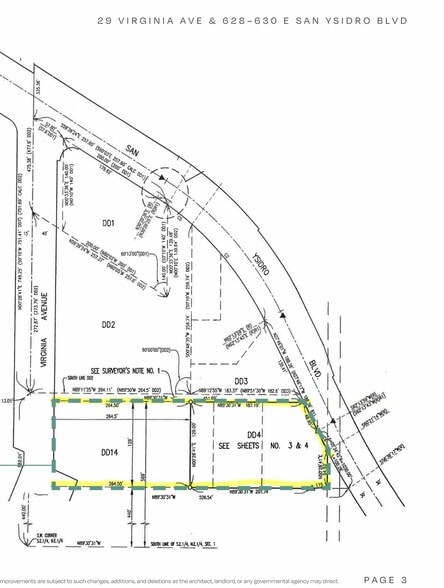 29 Virginia Ave, San Ysidro, CA à louer - Plan cadastral - Image 2 de 3