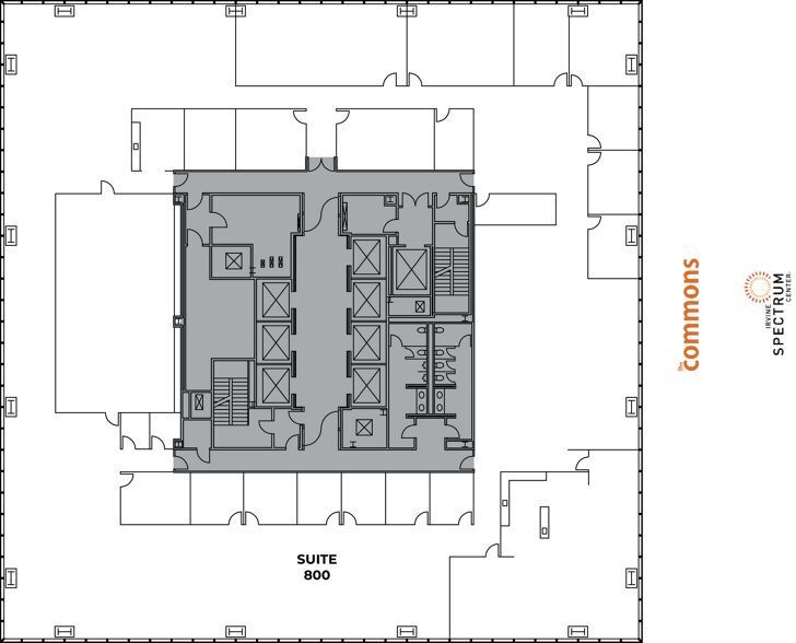 400 Spectrum Center Dr, Irvine, CA for lease Floor Plan- Image 1 of 1