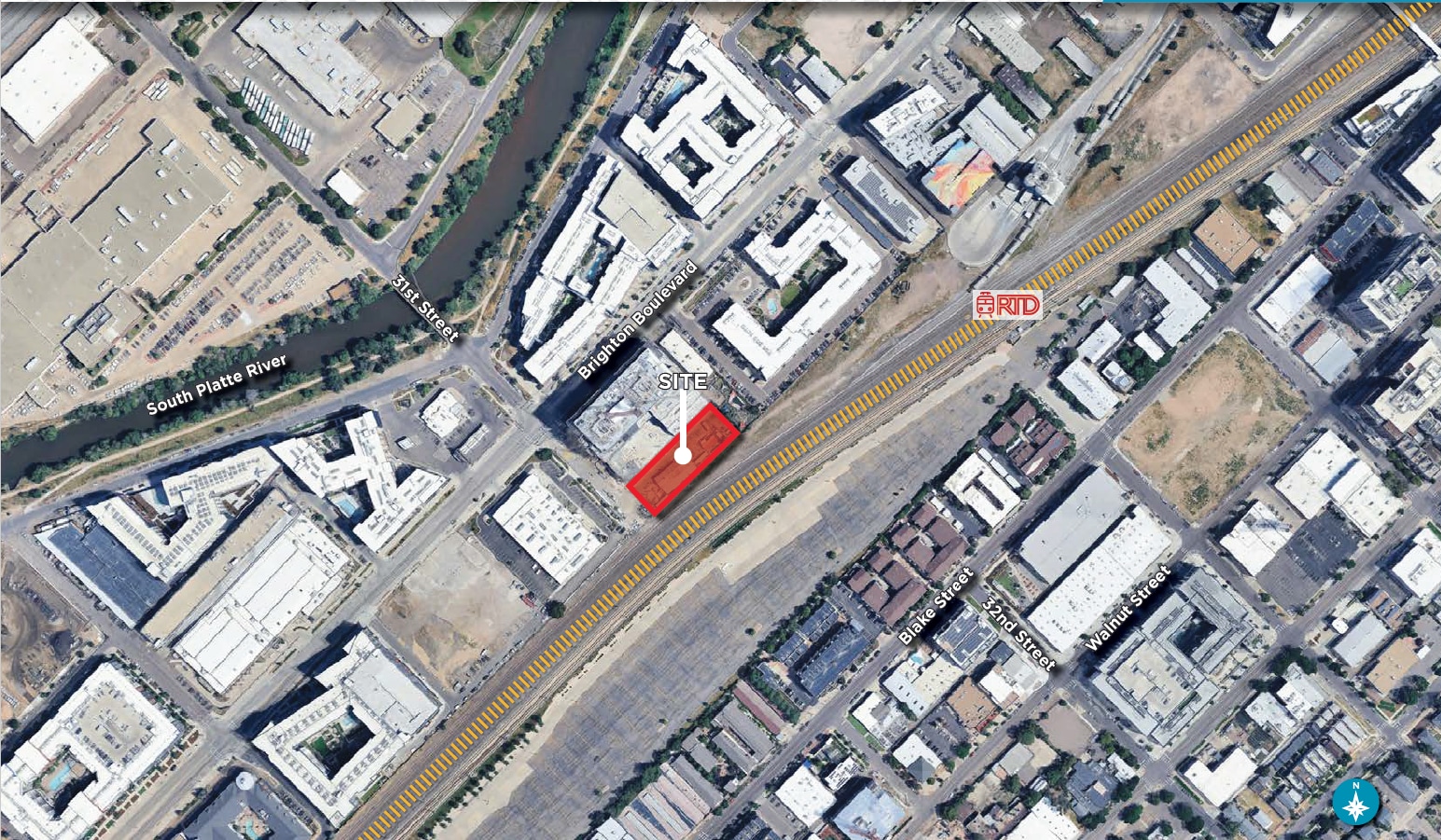 1701 31st St, Denver, CO for sale Aerial- Image 1 of 2