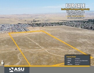 More details for Vineland Rd & City Hills Dr., Bakersfield, CA - Land for Sale