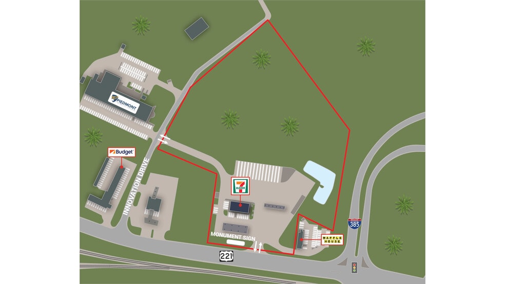 21420 Hwy 221, Laurens, SC for sale - Building Photo - Image 2 of 4