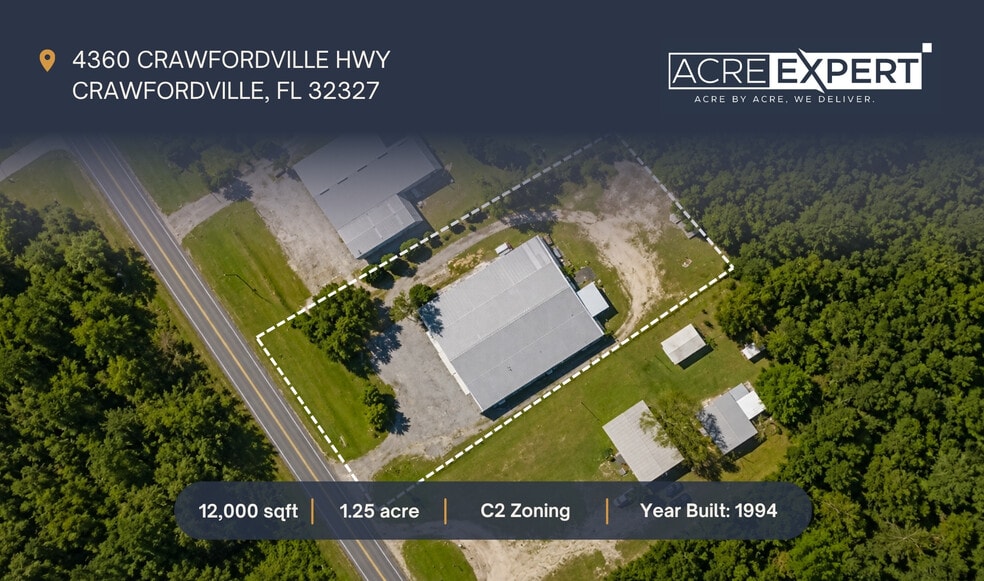 4360 Highway 319, Crawfordville, FL à vendre - Photo du bâtiment - Image 2 de 5