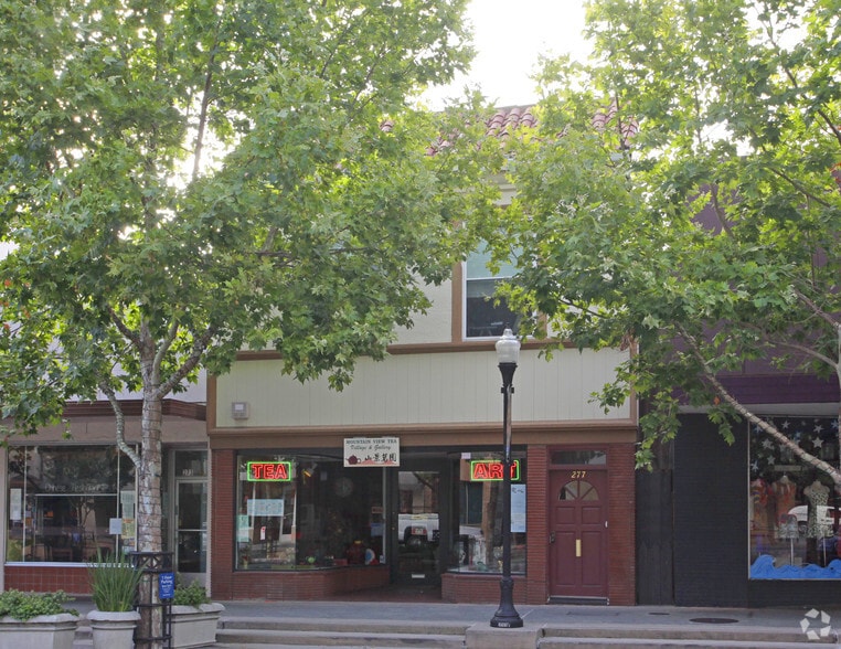 275-277 Castro St, Mountain View, CA for lease - Primary Photo - Image 1 of 4