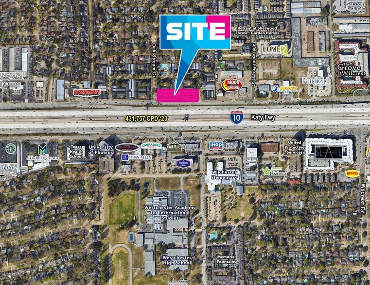 11300-11330 Old Katy Rd, Houston, TX for lease - Plat Map - Image 2 of 3