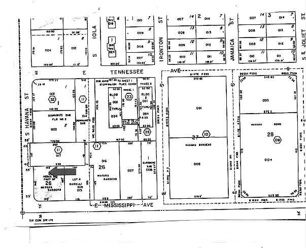 1090 S Havana St, Aurora, CO for lease - Plat Map - Image 2 of 5