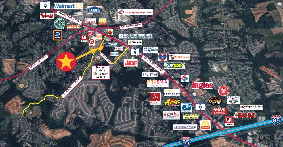 770 Double Bridge Rd, Boiling Springs, SC à vendre - Photo du bâtiment - Image 2 de 3