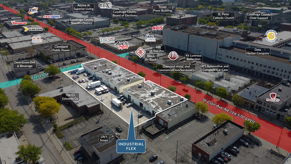 1657 Saint Clair Ave NE, Cleveland, OH for sale - Building Photo - Image 3 of 6