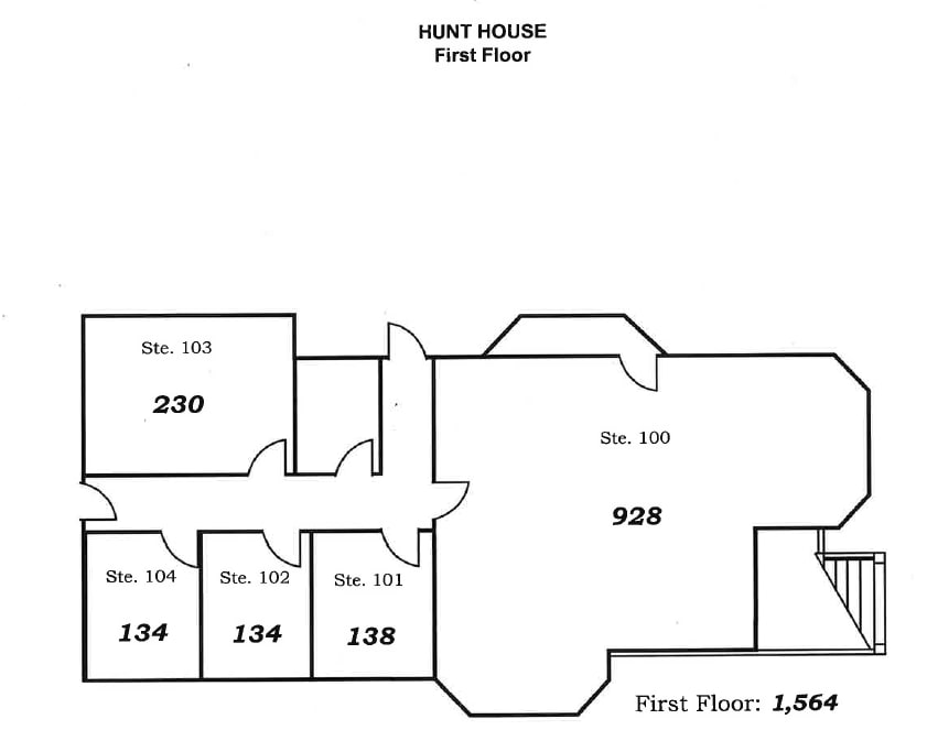 654 13th St, Oakland, CA à louer Plan d’étage- Image 1 de 1