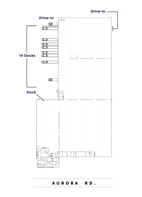 24455 Aurora Rd, Bedford Heights, OH for lease Floor Plan- Image 1 of 1