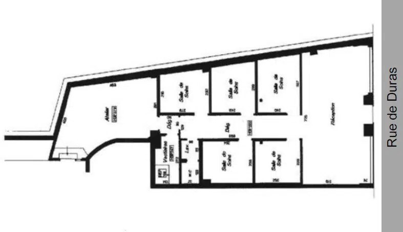 5 Rue De Duras, Paris à vendre - Plan d’étage - Image 2 de 4