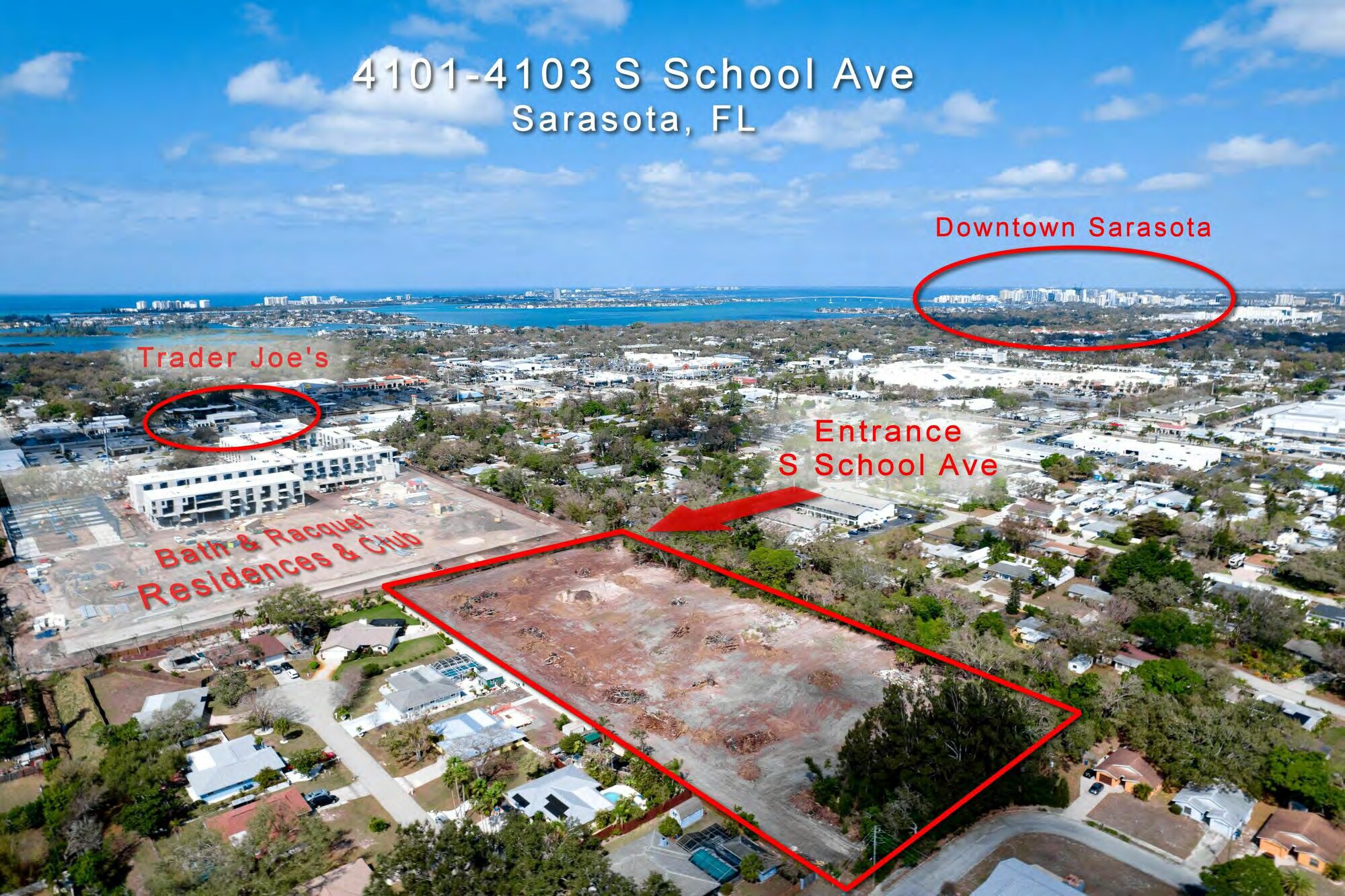 4101-4103 S School Ave, Sarasota, FL à vendre Photo principale- Image 1 de 9