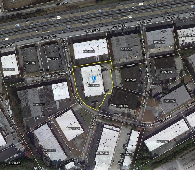 6553-6573 Warren Dr, Norcross, GA for lease - Plat Map - Image 2 of 5