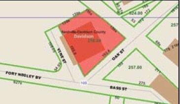 924 Vine St, Nashville, TN à louer - Plan cadastral - Image 3 de 5