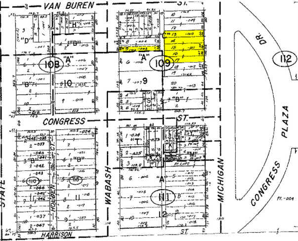 410 S Michigan Ave, Chicago, IL for sale Plat Map- Image 1 of 1