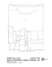 4655 W McDowell Rd, Phoenix, AZ for lease Floor Plan- Image 1 of 1