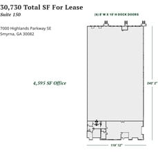 7000 Highlands Pky SE, Smyrna, GA for lease Interior Photo- Image 1 of 1