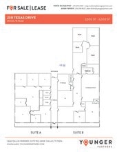 2511 Texas Dr, Irving, TX for lease Floor Plan- Image 1 of 7