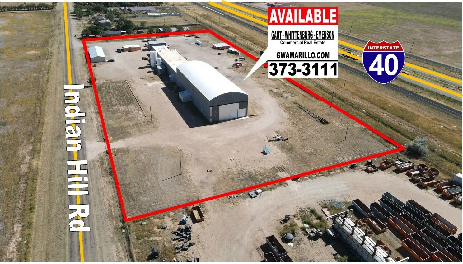 13511 Indian Hill Rd, Amarillo, TX for sale Aerial- Image 1 of 1