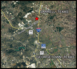 Plus de détails pour NW Corner I-35 / Ronald Reagan Blvd, Jarrell, TX - Terrain à vendre