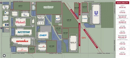 0 Ellis Rd, Joliet, IL à louer Plan de site- Image 1 de 1