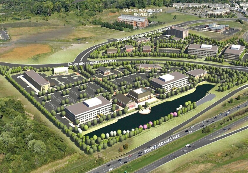 Harry Bryd Hwy, Ashburn, VA à louer - Plan de site - Image 2 de 2