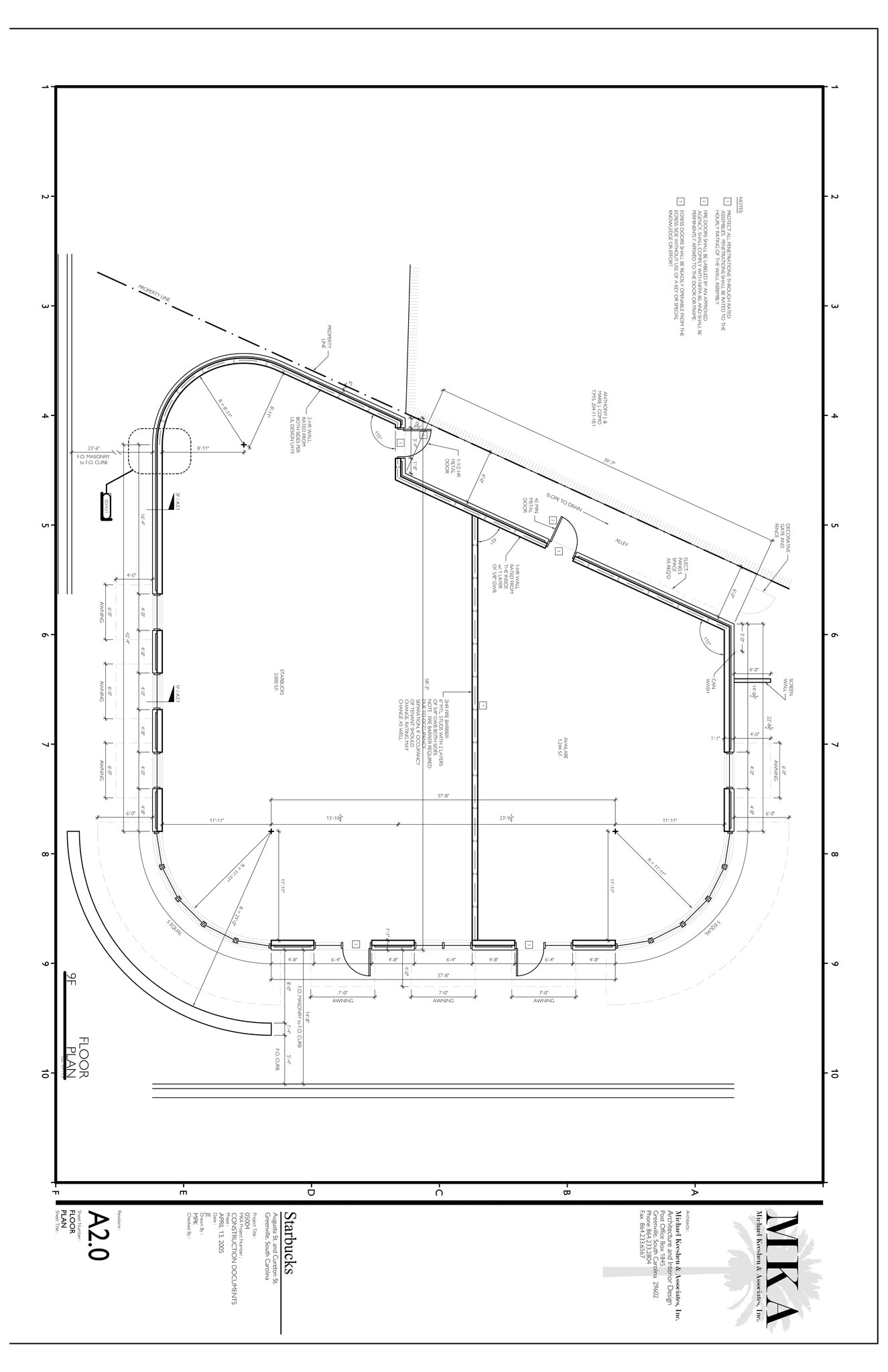 2107-2123 Augusta St, Greenville, SC for lease Site Plan- Image 1 of 1