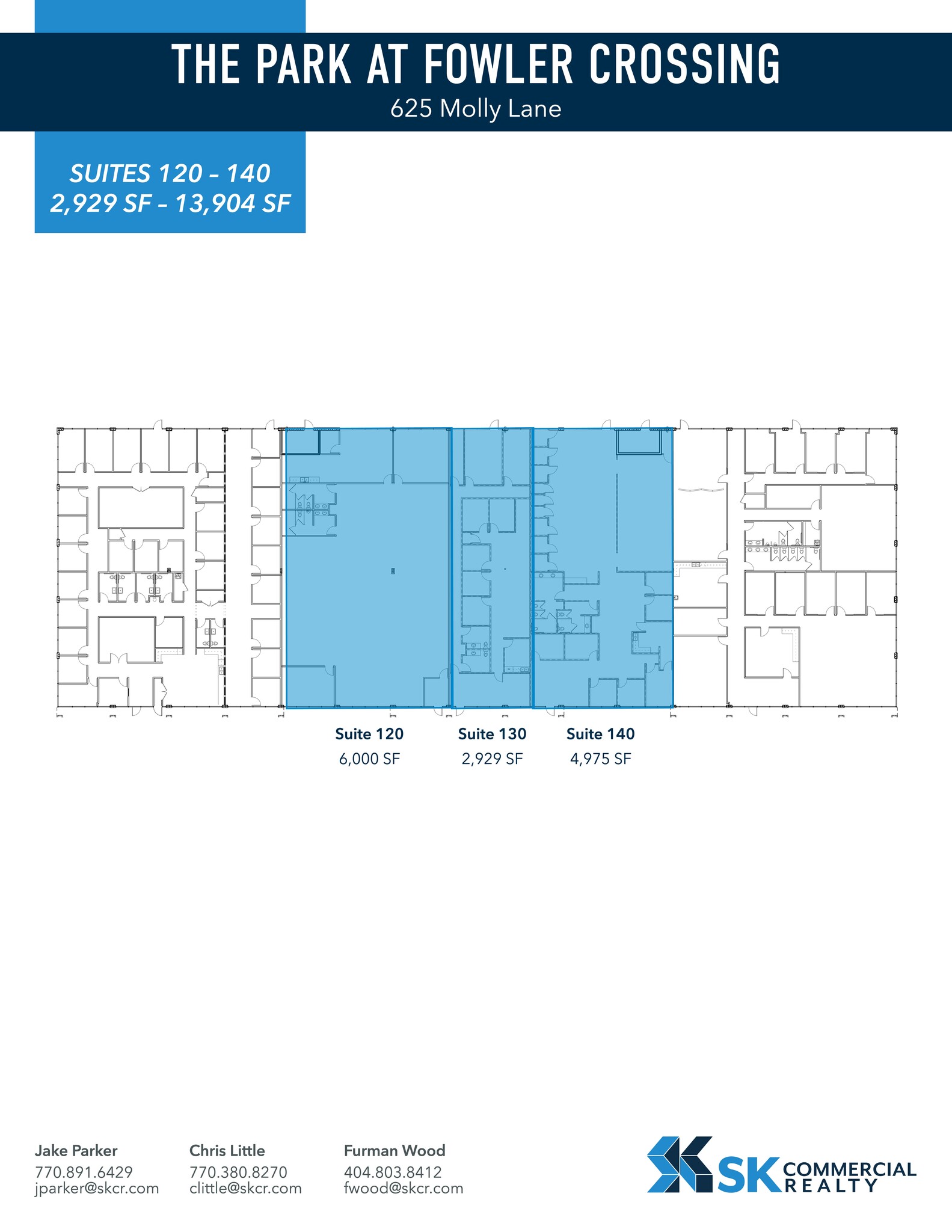 605 Molly Ln, Woodstock, GA à louer Plan de site- Image 1 de 1