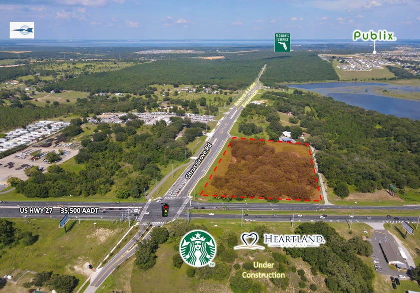 N Hwy 27 & Citrus Grove Rd, Minneola, FL à louer - Aérien - Image 2 de 3