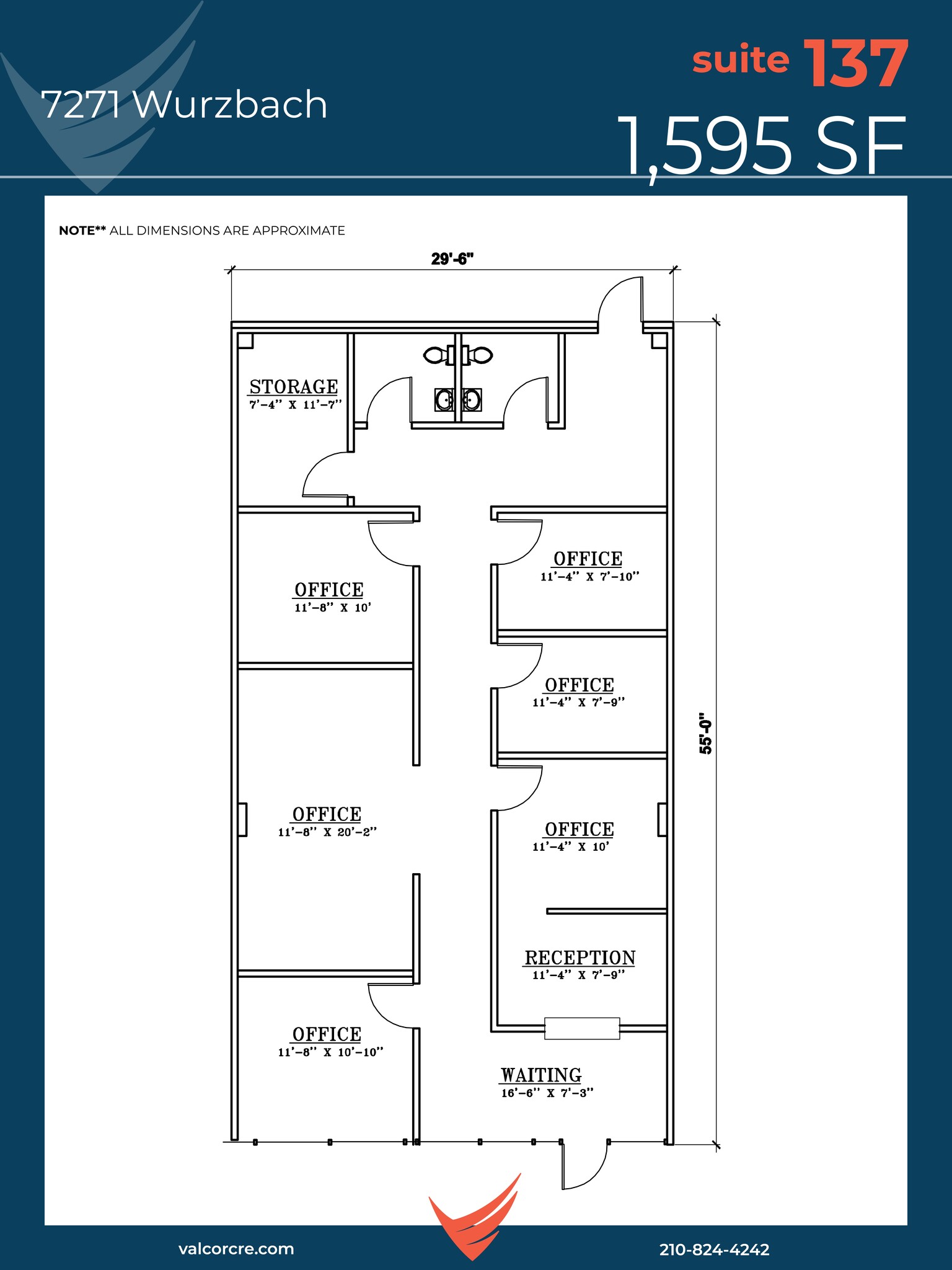 7271 Wurzbach Rd, San Antonio, TX à louer Plan de site- Image 1 de 1