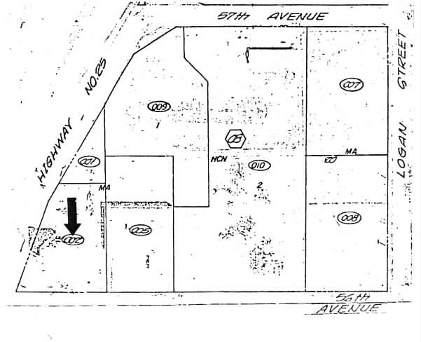 181 E 56th Ave, Denver, CO à louer - Plan cadastral - Image 2 de 7