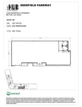 13000 Deerfield Pky, Alpharetta, GA à louer Plan d’étage- Image 1 de 1