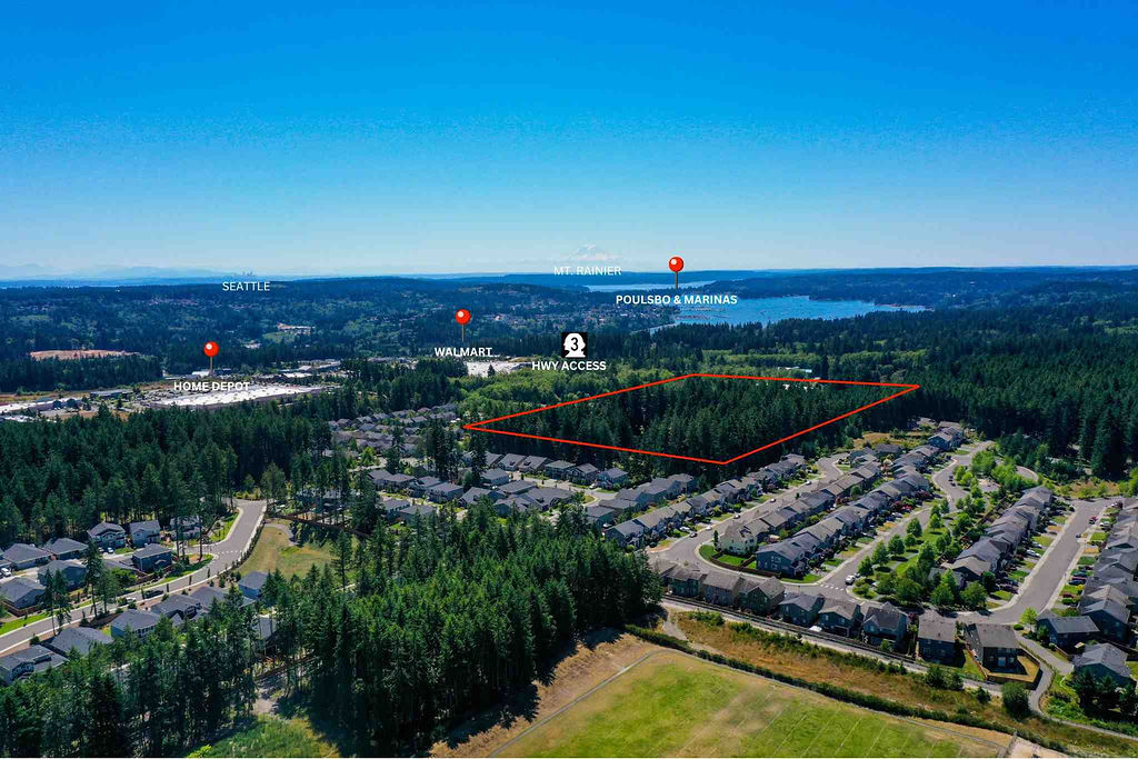 21555 Urdahl Rd NW, Poulsbo, WA à vendre Aérien- Image 1 de 36