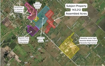 Roesler Rd, Needville, TX - Aérien  Vue de la carte - Image1