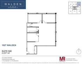 1827 Walden Office Sq, Schaumburg, IL à louer Plan d’étage- Image 1 de 1