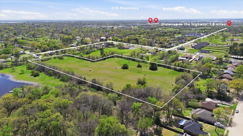 Griffith Ave, Terrell, TX à vendre - Aérien - Image 3 de 13