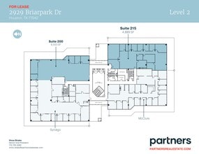 2929 Briarpark Dr, Houston, TX for lease Site Plan- Image 1 of 2