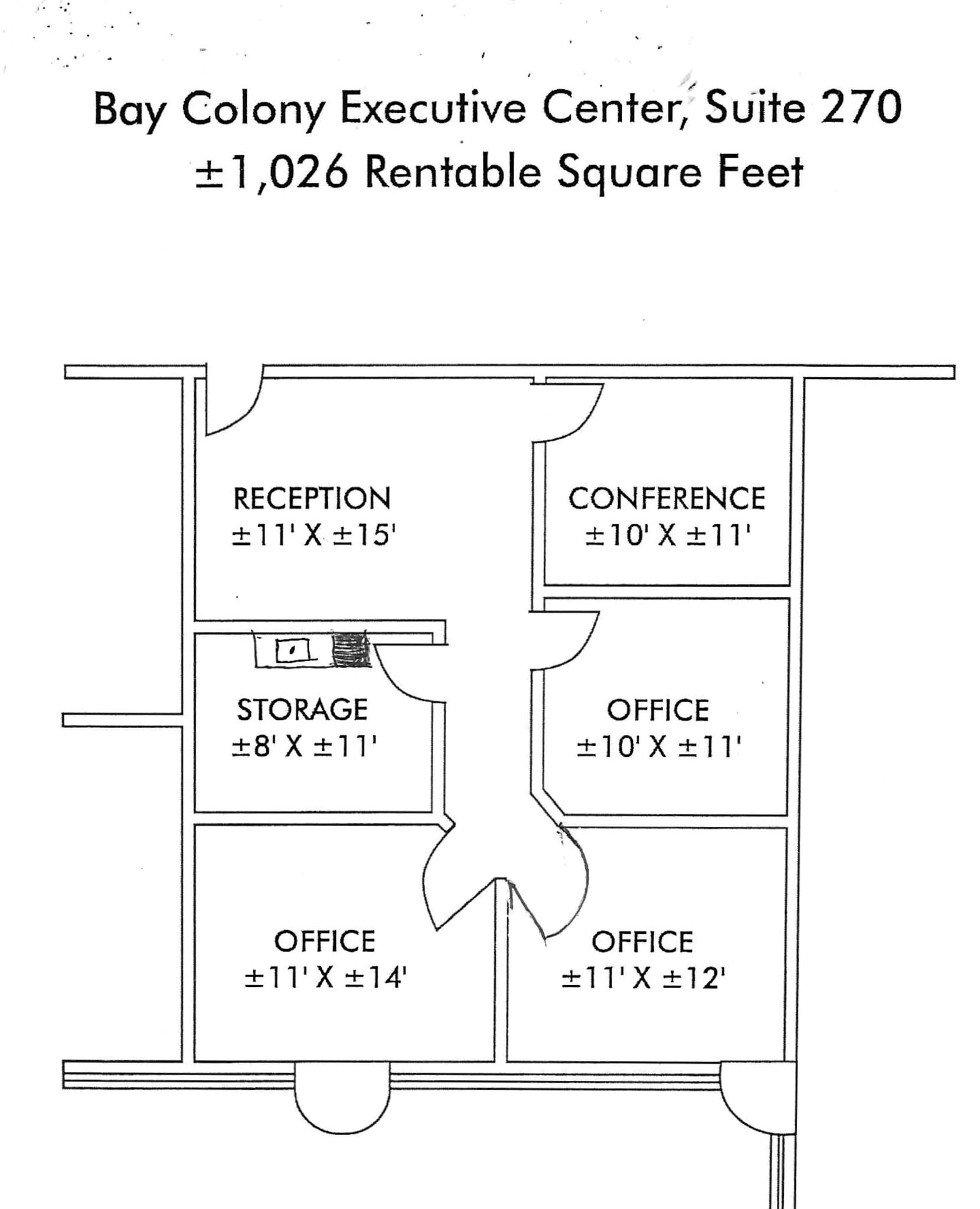 8777 E Via de Ventura, Scottsdale, AZ for lease Site Plan- Image 1 of 1