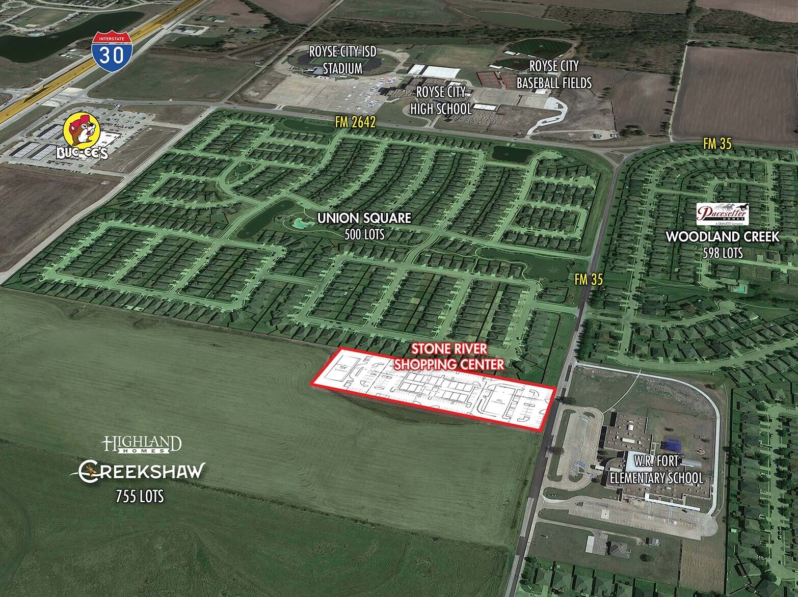 2812 Epps Rd, Royse City, TX à louer Aérien- Image 1 de 3