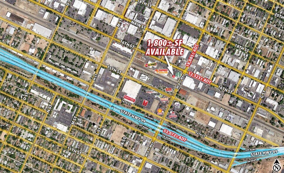 360 W 16th St, Merced, CA à louer - Photo du bâtiment - Image 2 de 3