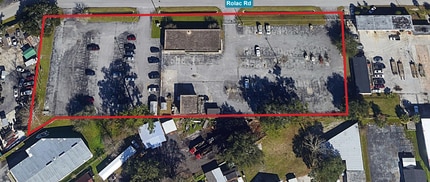 2502 Rolac Rd, Jacksonville, FL - Aerial map view