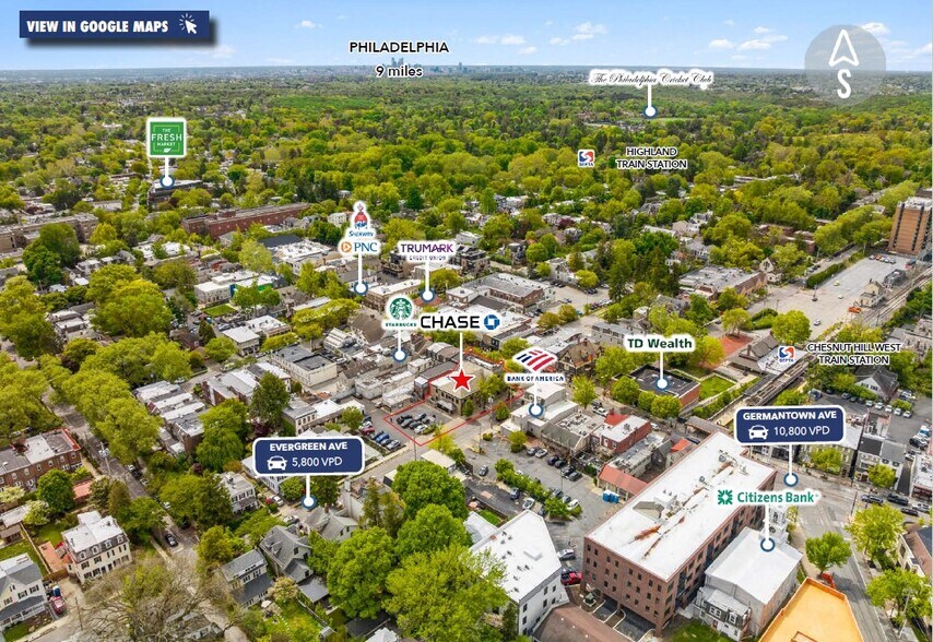 8527 Germantown Ave, Philadelphia, PA à vendre - Photo du bâtiment - Image 3 de 5