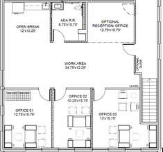 3642 University Blvd, Houston, TX for lease Floor Plan- Image 1 of 3