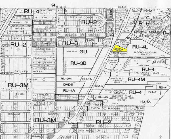 11601 Biscayne Blvd, Miami, FL à louer - Plan cadastral - Image 3 de 11