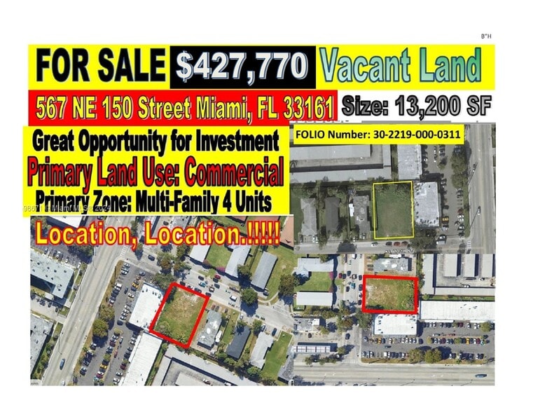 567 NE 150th St, Miami, FL for sale - Building Photo - Image 1 of 2