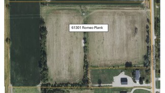 Plus de détails pour 61301 Romeo Plank rd, Ray, MI - Terrain à vendre